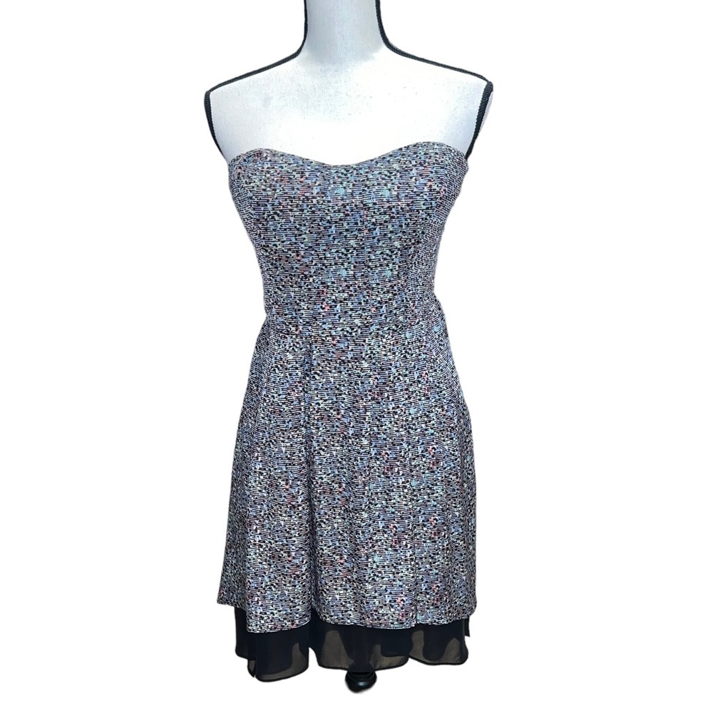 BCBGENERATION Strapless Layered Dress